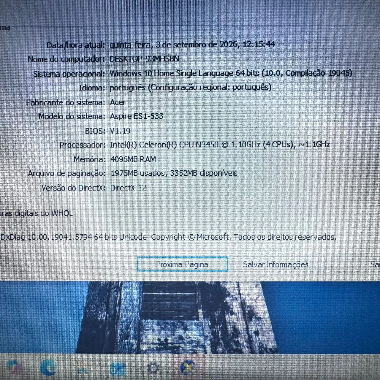 Notebook Acer QuadCore - SSD:240GB - Foto 5