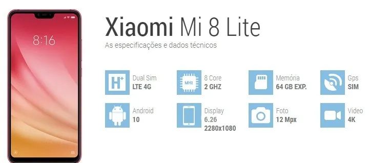 Celular MI 8Lite - Foto 3