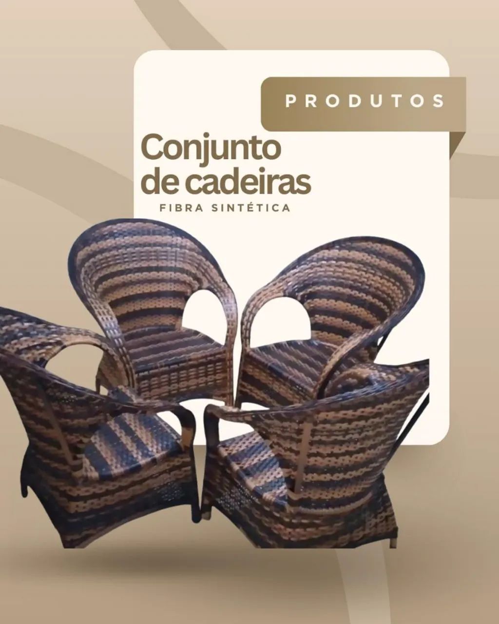 Cadeiras de terraço - Foto 2