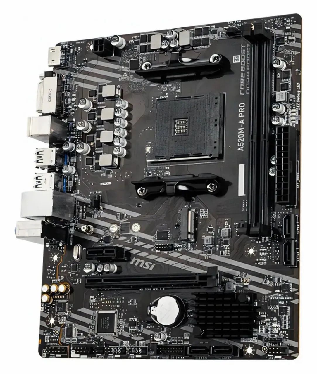 Placa-mãe Msi A520M-a Pro Am4. - Foto 5