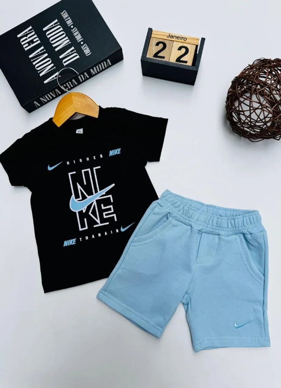 Conjunto Infantil Masculino Camiseta + Short - Tigor - Foto 4
