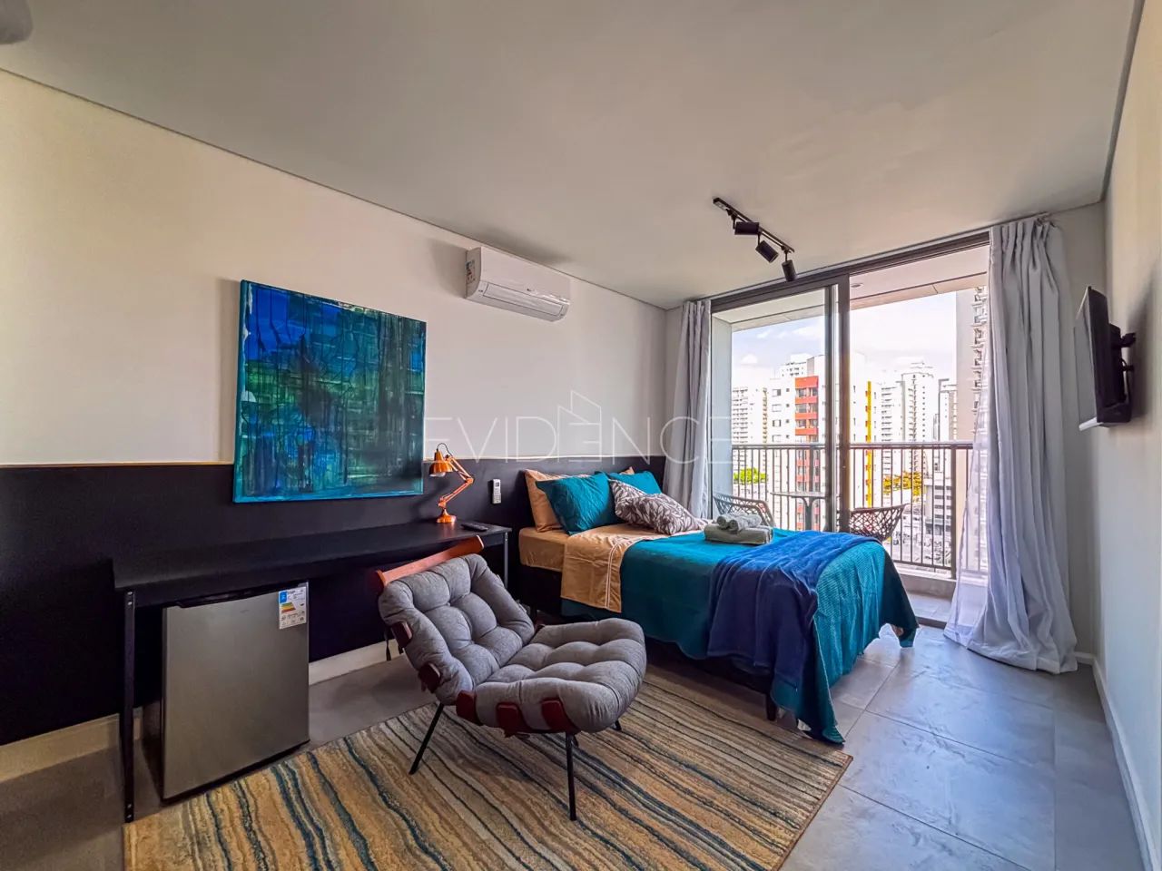 Studio Exclusivo e Finamente Decorado no Coração do Tatuapé! 26 m²