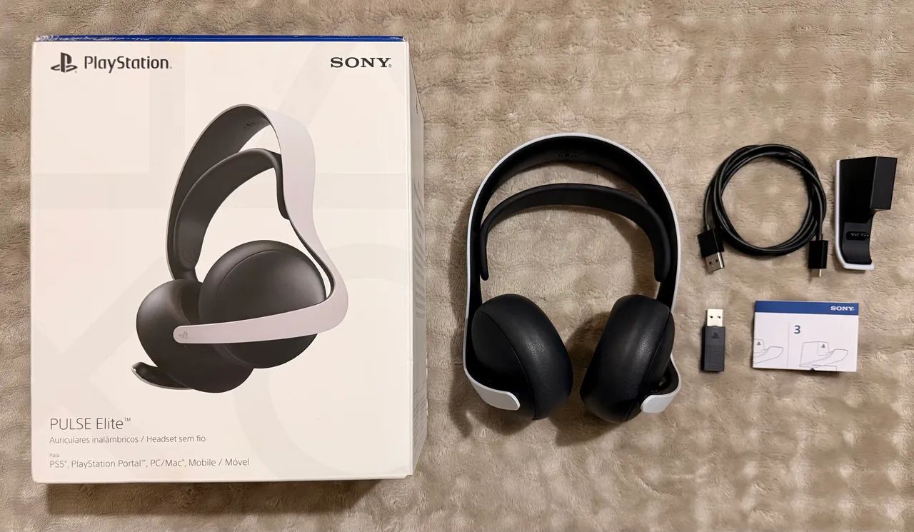 Pulse Elite PlayStation 5 zero com caixa  - Foto 2