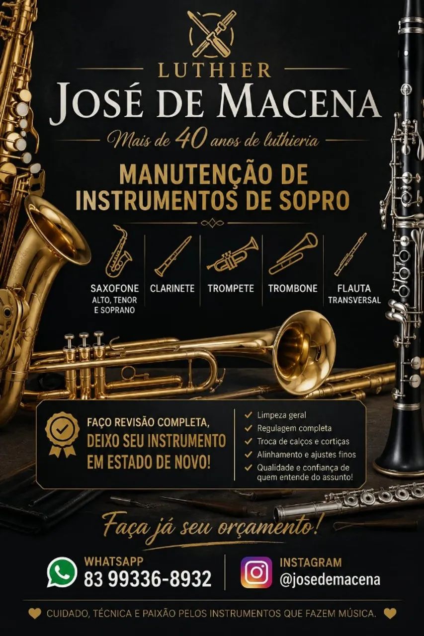 Manutenção de Instrumentos de Sopro