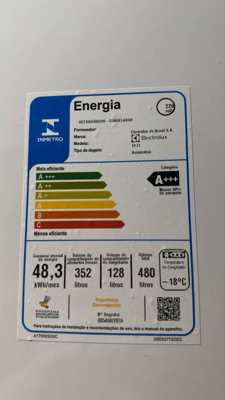 9/13.14.16 ゆず様 Geladeira Electrolux - Geladeiras e Freezers - Clima Bom, Maceió