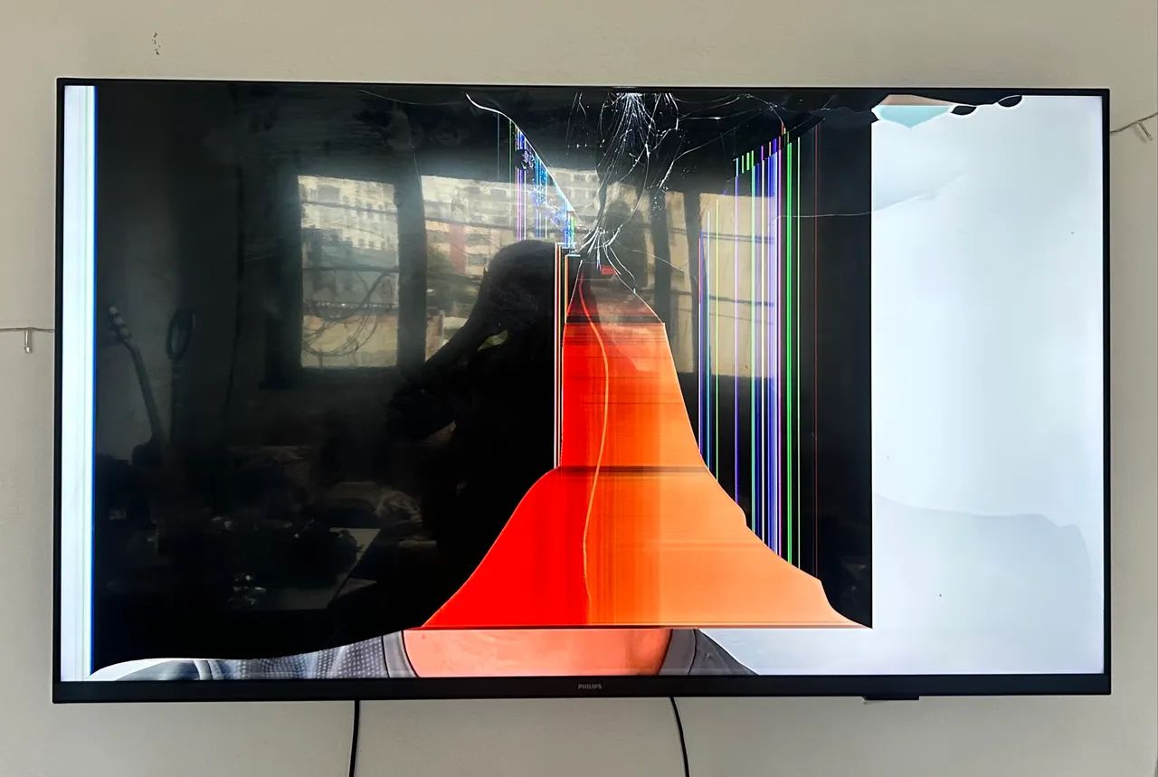 Tv 50 polegadas retirada de peças  - Foto 4