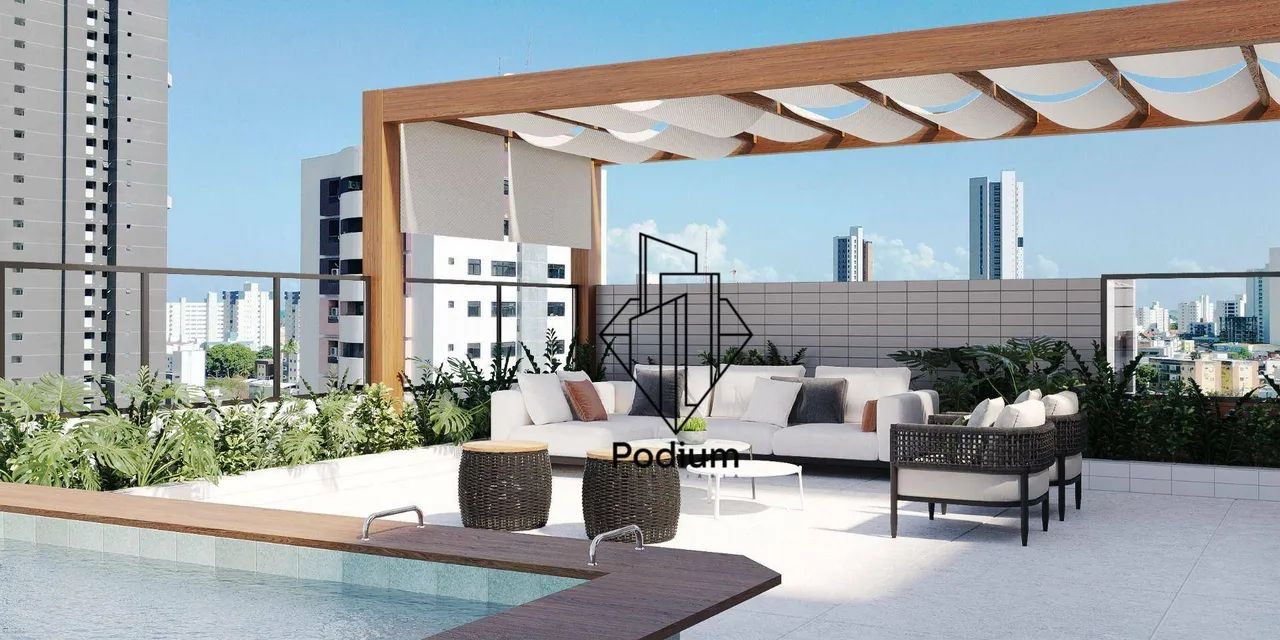 Apartamentos com varanda / sacada gourmet no bairro de Intermares - AP3015 - Foto 2