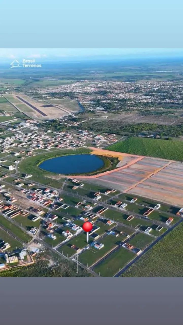 Repasse de lote 9,25 x 20 no Burite em Penedo 