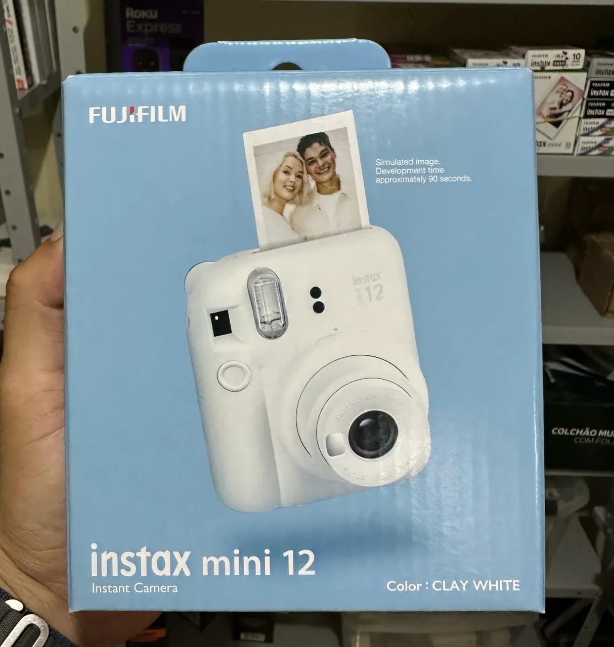 Câmera Instax Mini 12 Branca 