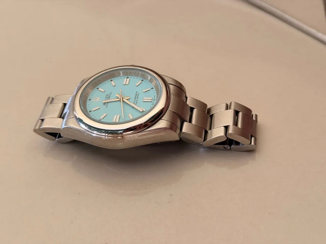 Rolex Oyster Perpetual Turquoise Blue 36? - Foto 3