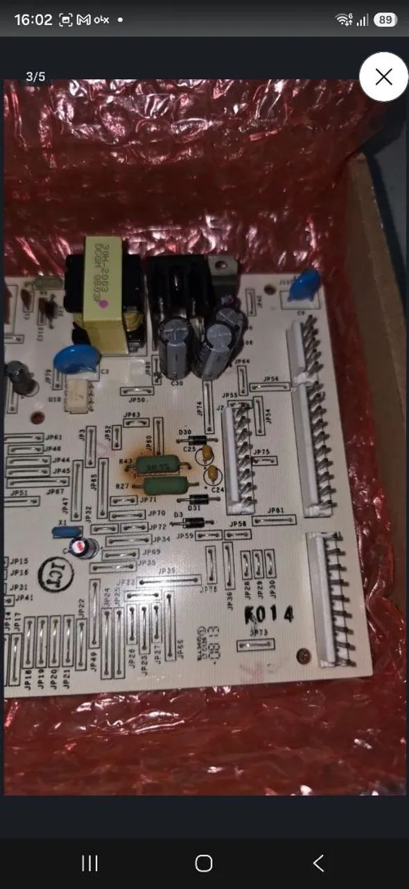 Placa Eletrônica Refrigerador Side By Side Ge 225d3124g001 - Foto 3