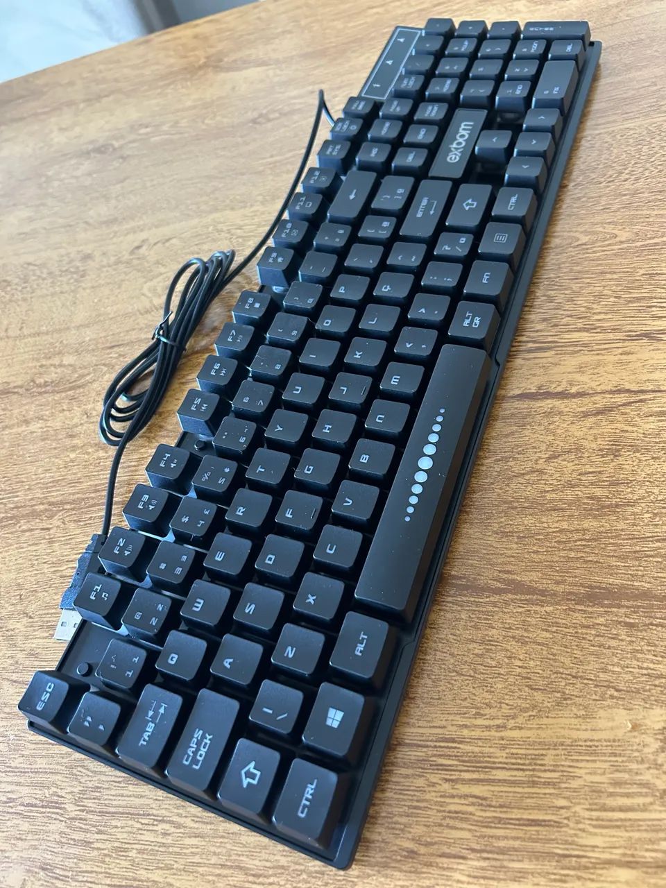 Teclado gamer com iluminação de led - entrega rápida  - Foto 2