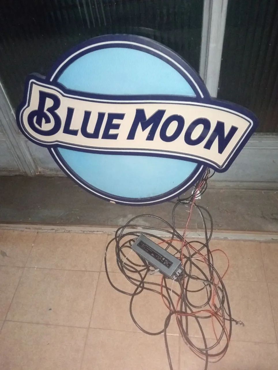 Placa de lead p/ bar
