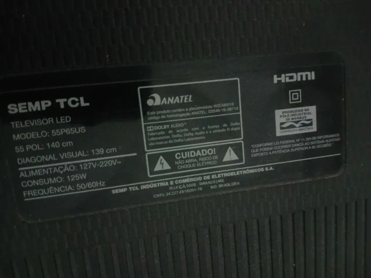 Tv tcl 55 - Foto 4
