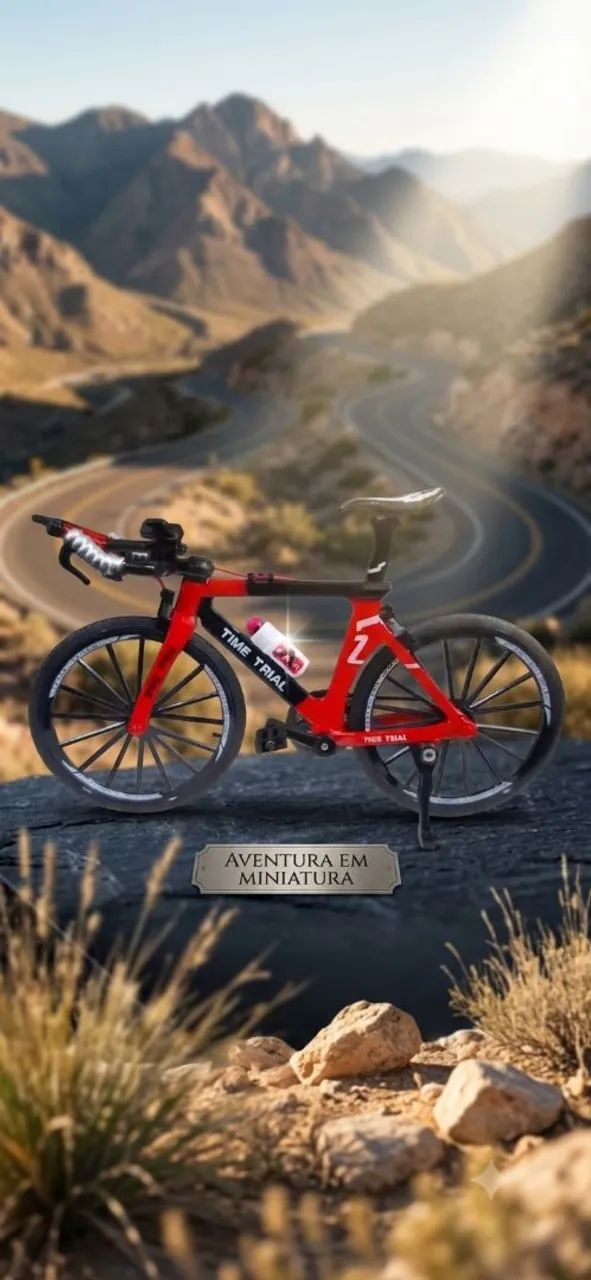 Bicicleta de Ferro em Miniatura 
