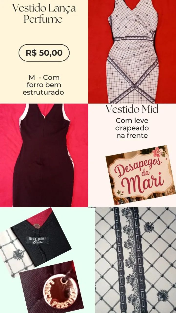 Vestido Lança Perfume 