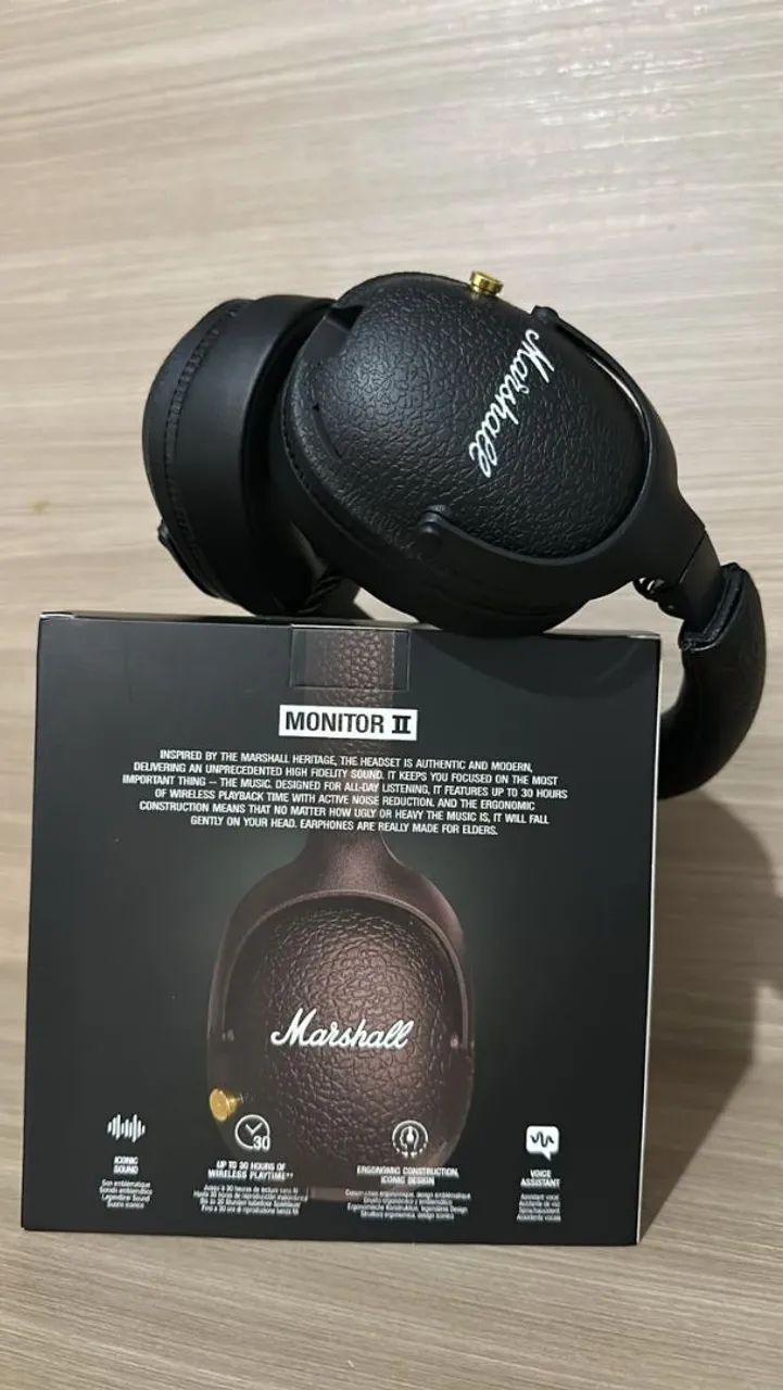 Marshall Monitor II A.N.C Headphone - Fones de Ouvido - Conjunto