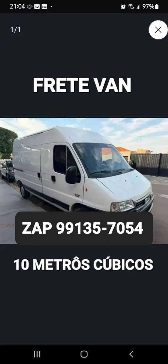 FRETE LONDRINA 100,00