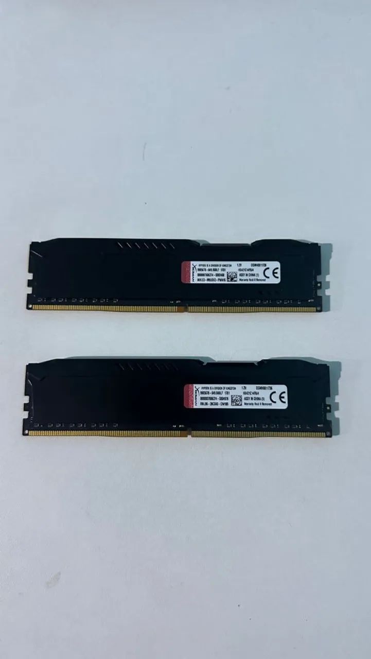 Kit 8GB RAM (2x4GB) HyperX Fury DDR4 2133MHz CL14 - Perfeito estado - Foto 3