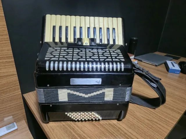 Acordeon sanfona Michael 48 Baixos - Foto 5
