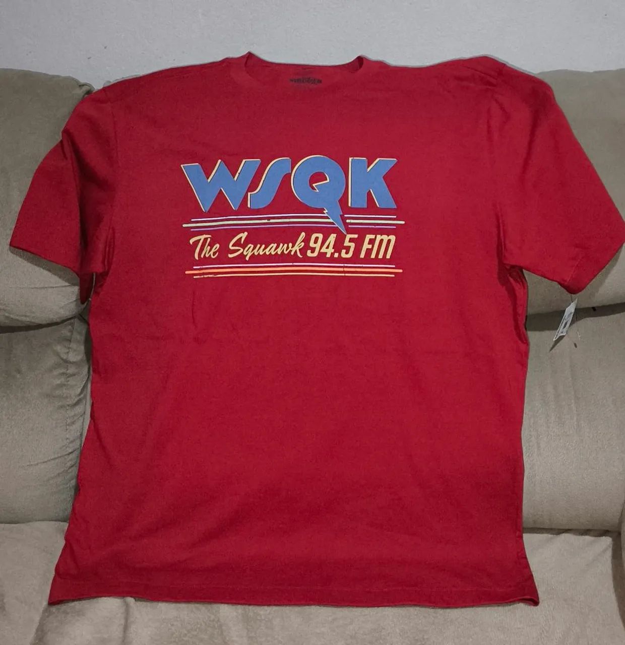 camiseta stranger things wsqk vermelha gg