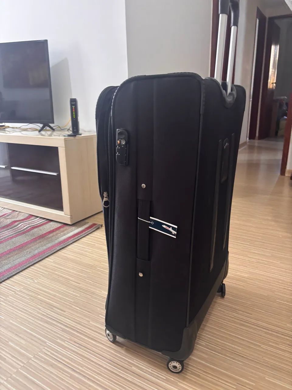 Mala Samsonite 23kg Grande - usada com pequeno detalhe - Foto 5