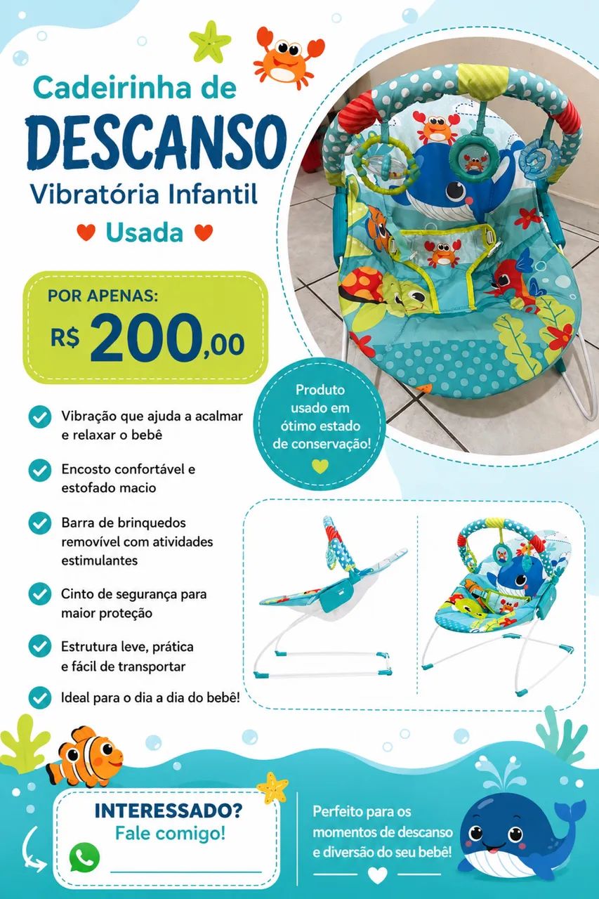 Cadeirinha de Descanso