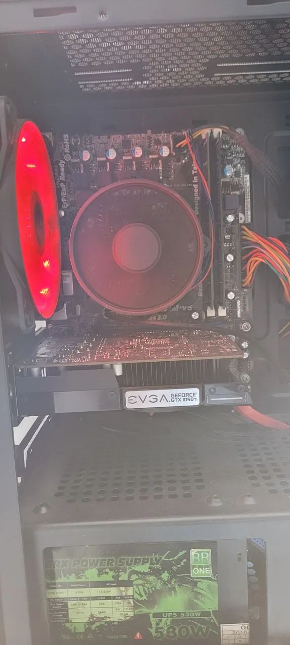 Kit upgrade pc com placa de vídeo 