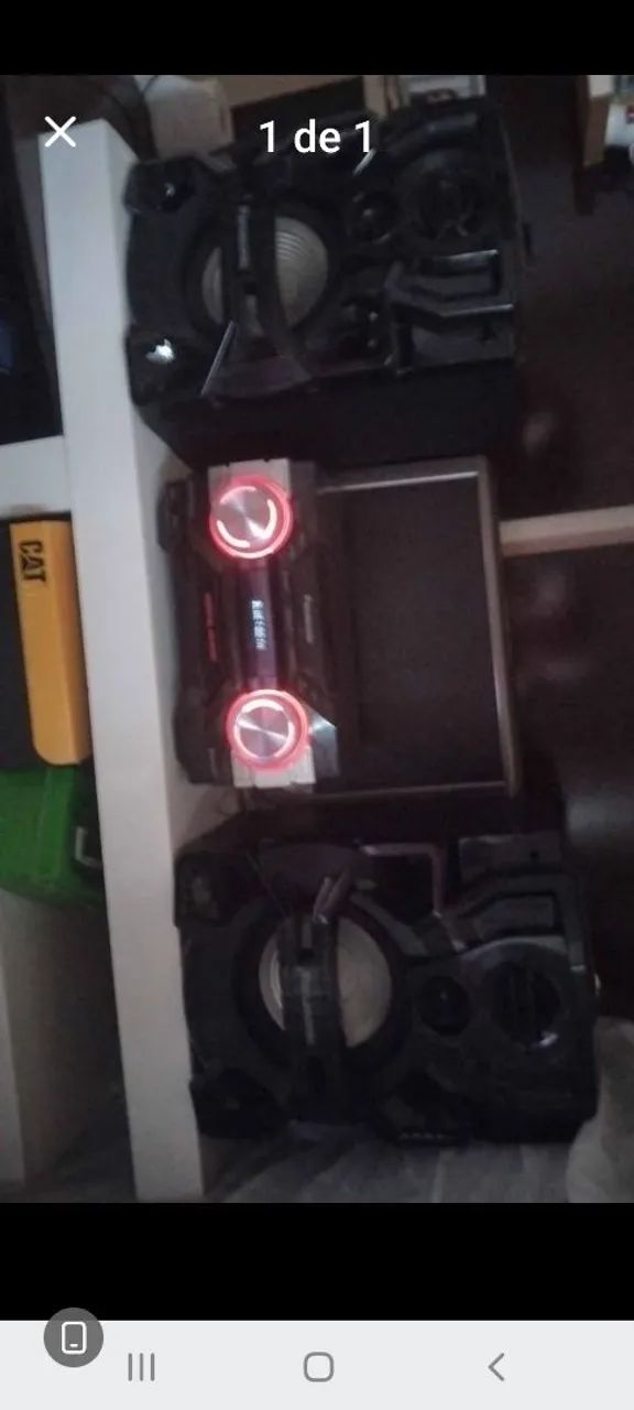 Aparelho de som Panasonic 