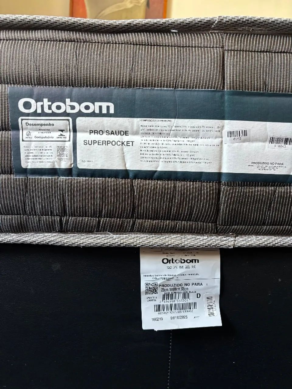 Kit Cama de Solteiro Ortobom - Usados por apenas 2 semanas! - Foto 5