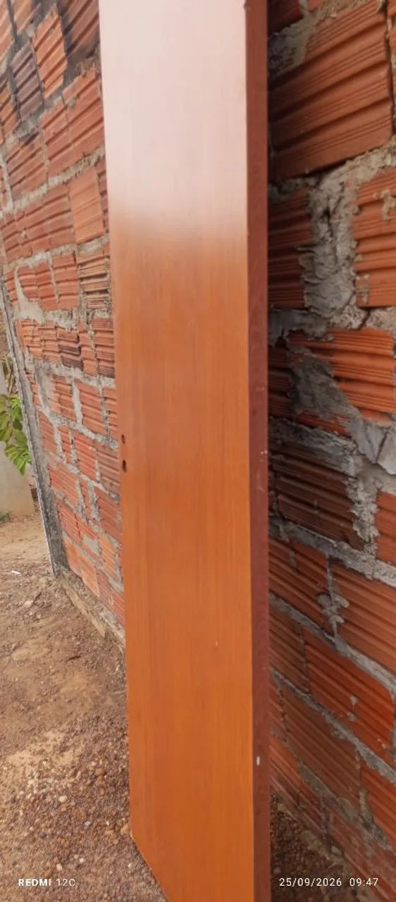 porta ? de madeira oca 2.10×60 - Foto 2