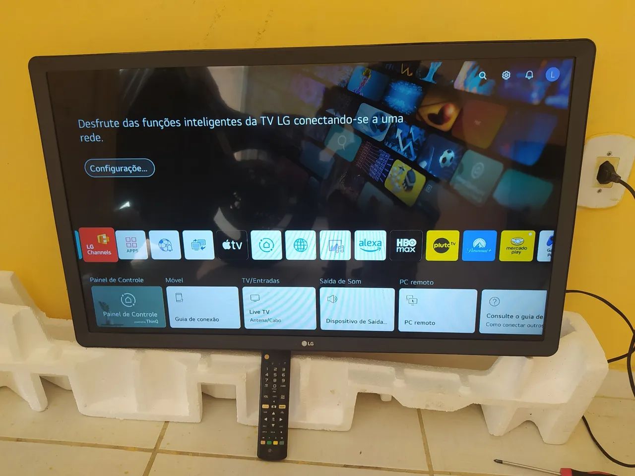 Tv smart LG 32 polegadas com wi-fi YouTube Netflix etc  - Foto 2