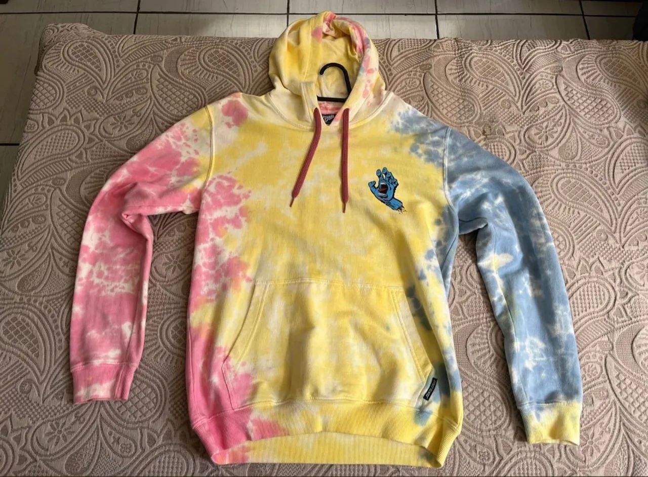 Moletom Santa Cruz tie dye