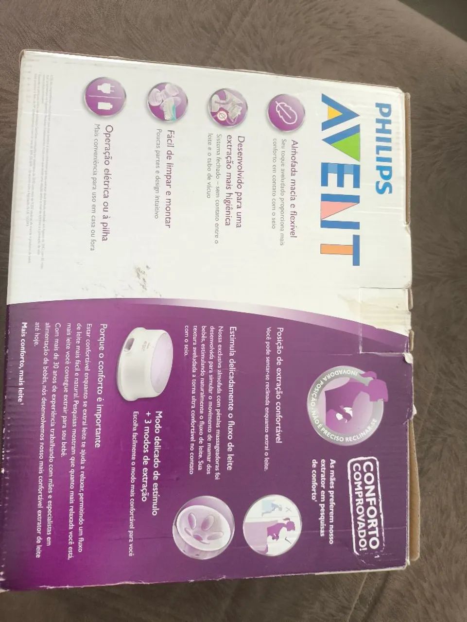 Extrator elétrico de leite pétala Philips Avent  - Foto 2