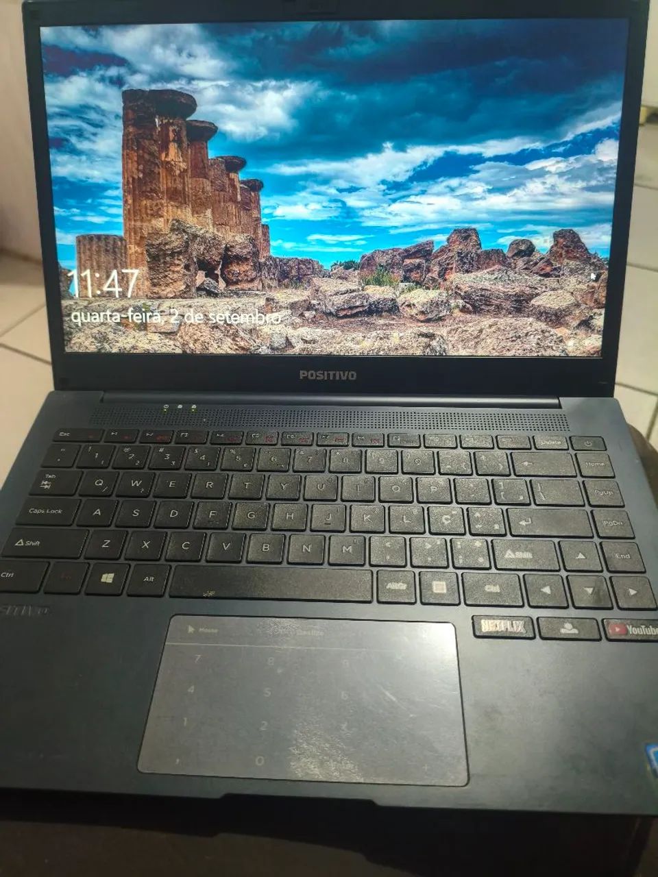 Vendo notebook positivo!