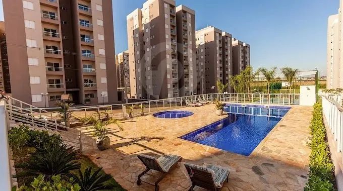 APARTAMENTO COM 2 QUARTOS COM PISCINA NO PORTAL DOS RUBIS - HORTOLÂNDIA/SP - Foto 3