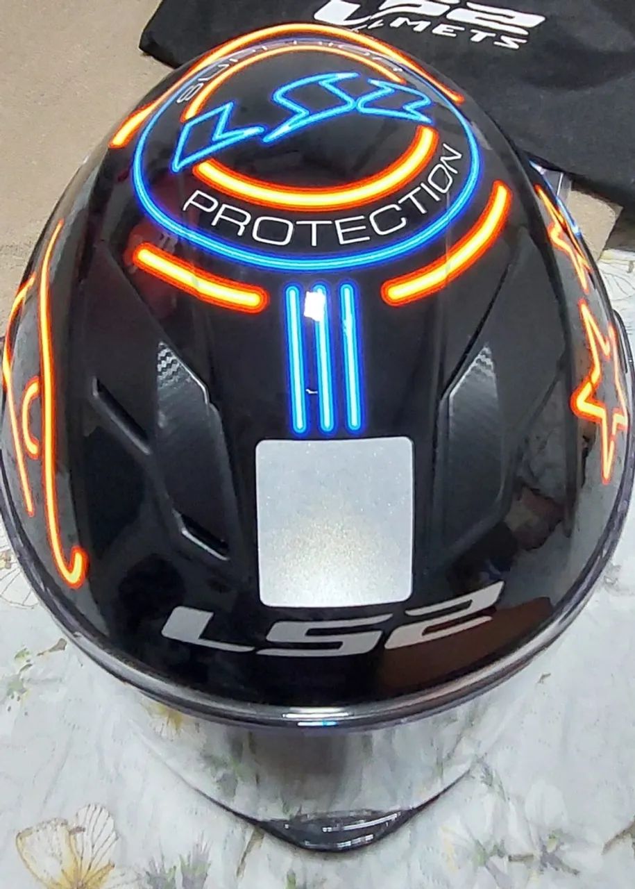 Capacete LS2 Stream Evo (FF320) tamanho 60 - Foto 5
