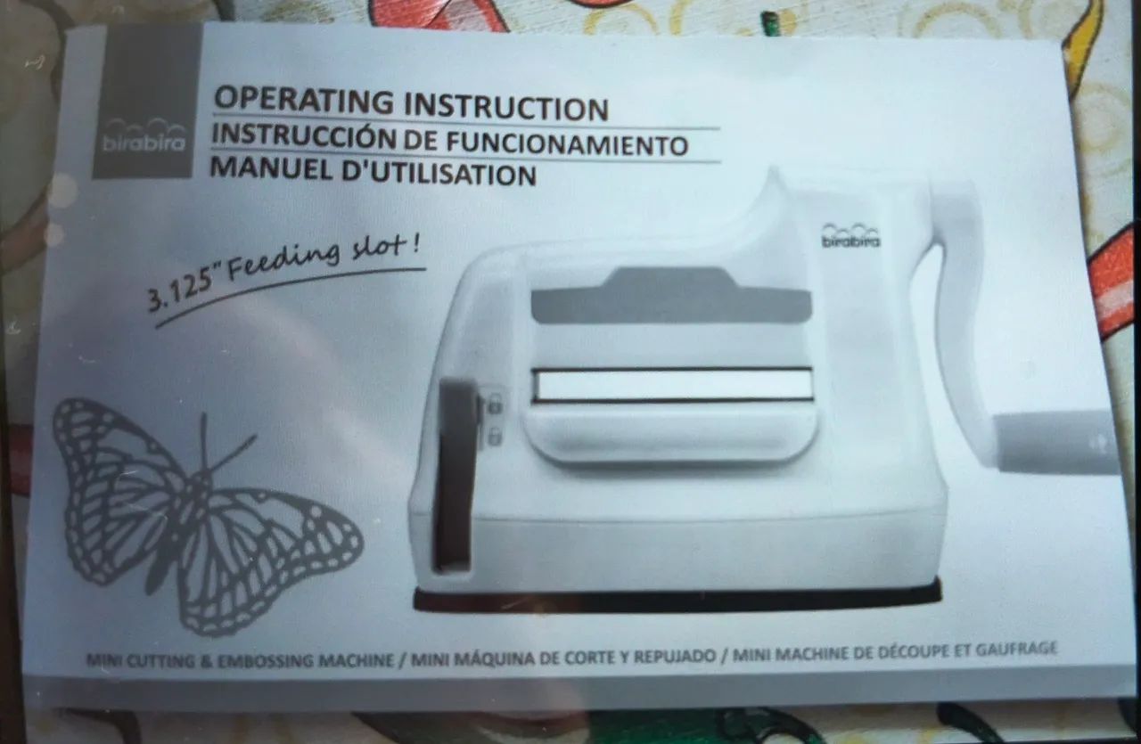Mini Máquina para cortar Feltro e Relevo  - Foto 3