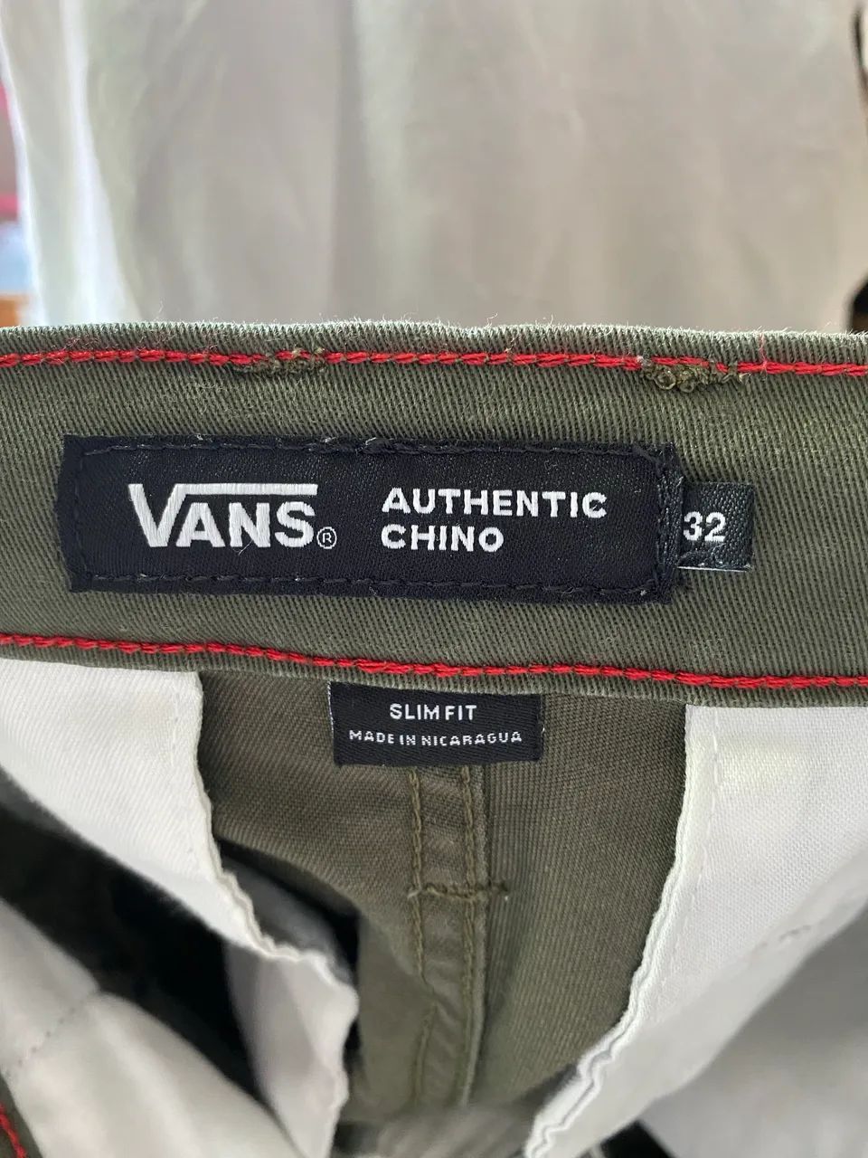 Calça Vans Authentic Chino SlimFit  - Foto 4