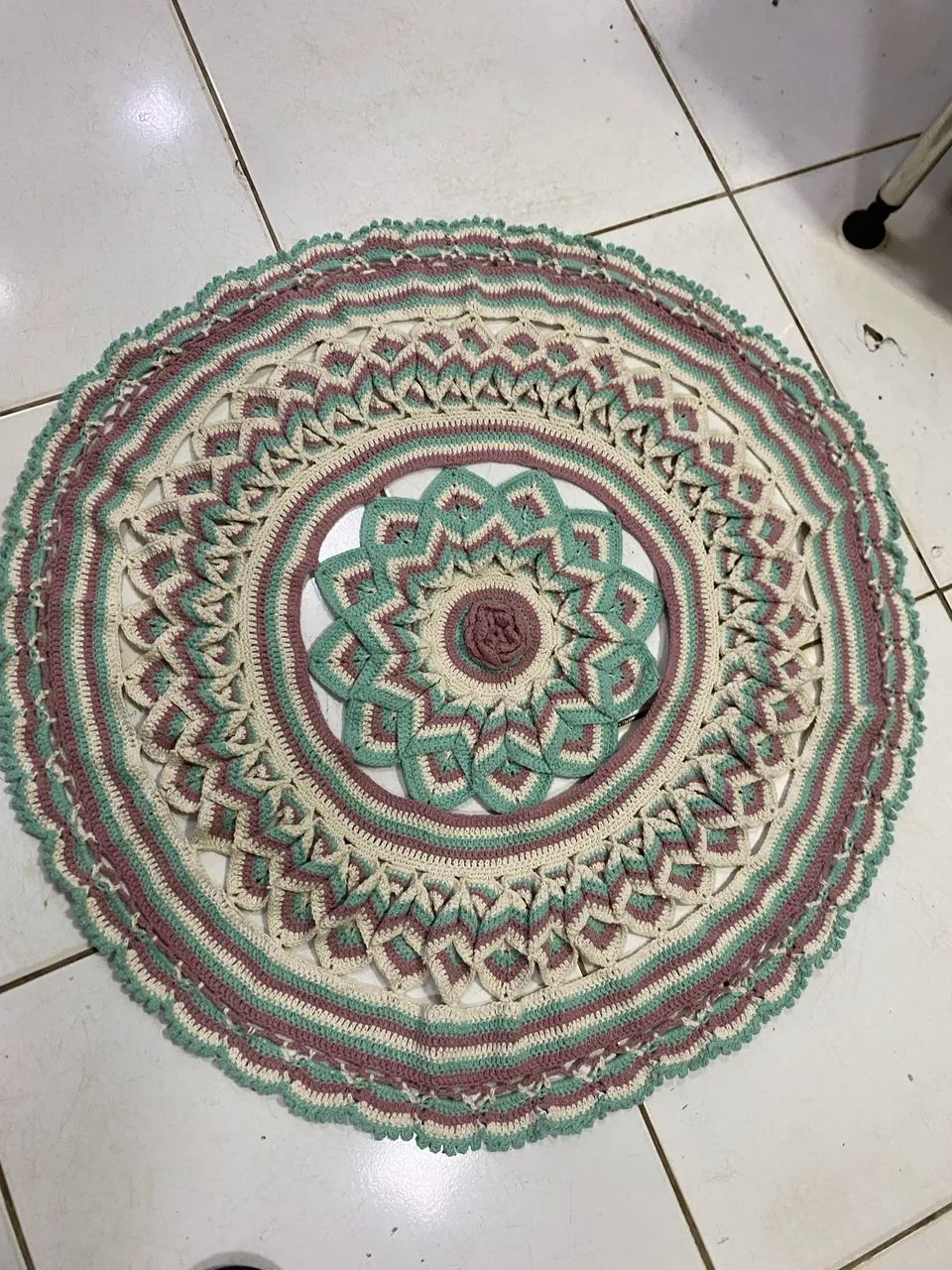 Tapete de crochê  - Foto 2