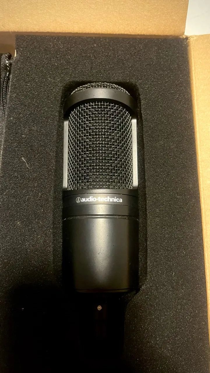 Microfone Audio-Technica AT2020  Microfone condensador cardioide  - Foto 5