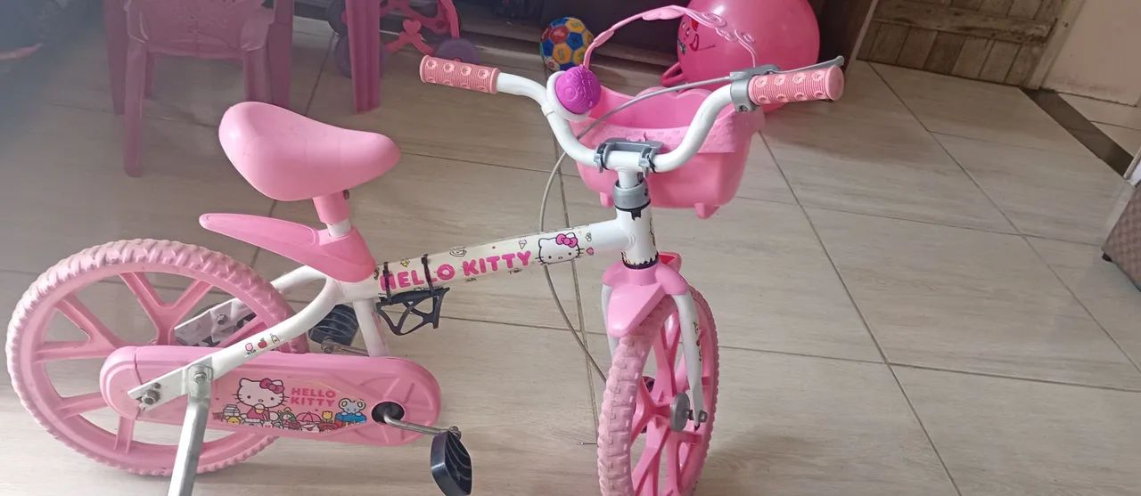 Bicicleta infantil menina 