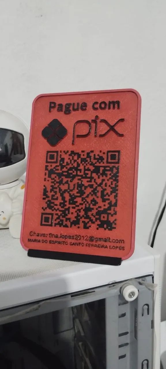 Placa Pix - Impressão 3D - Foto 2