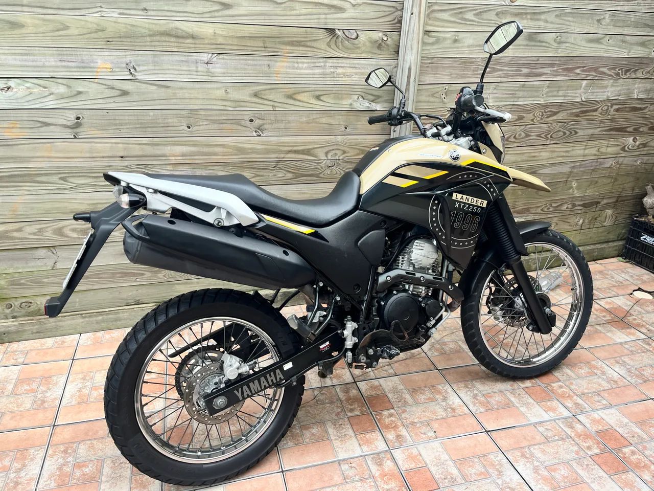 Yamaha lander 250 2023 bege - Foto 3