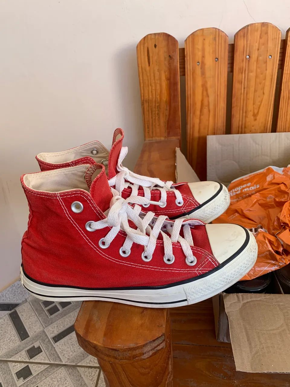 all star vermelho original  - Foto 3