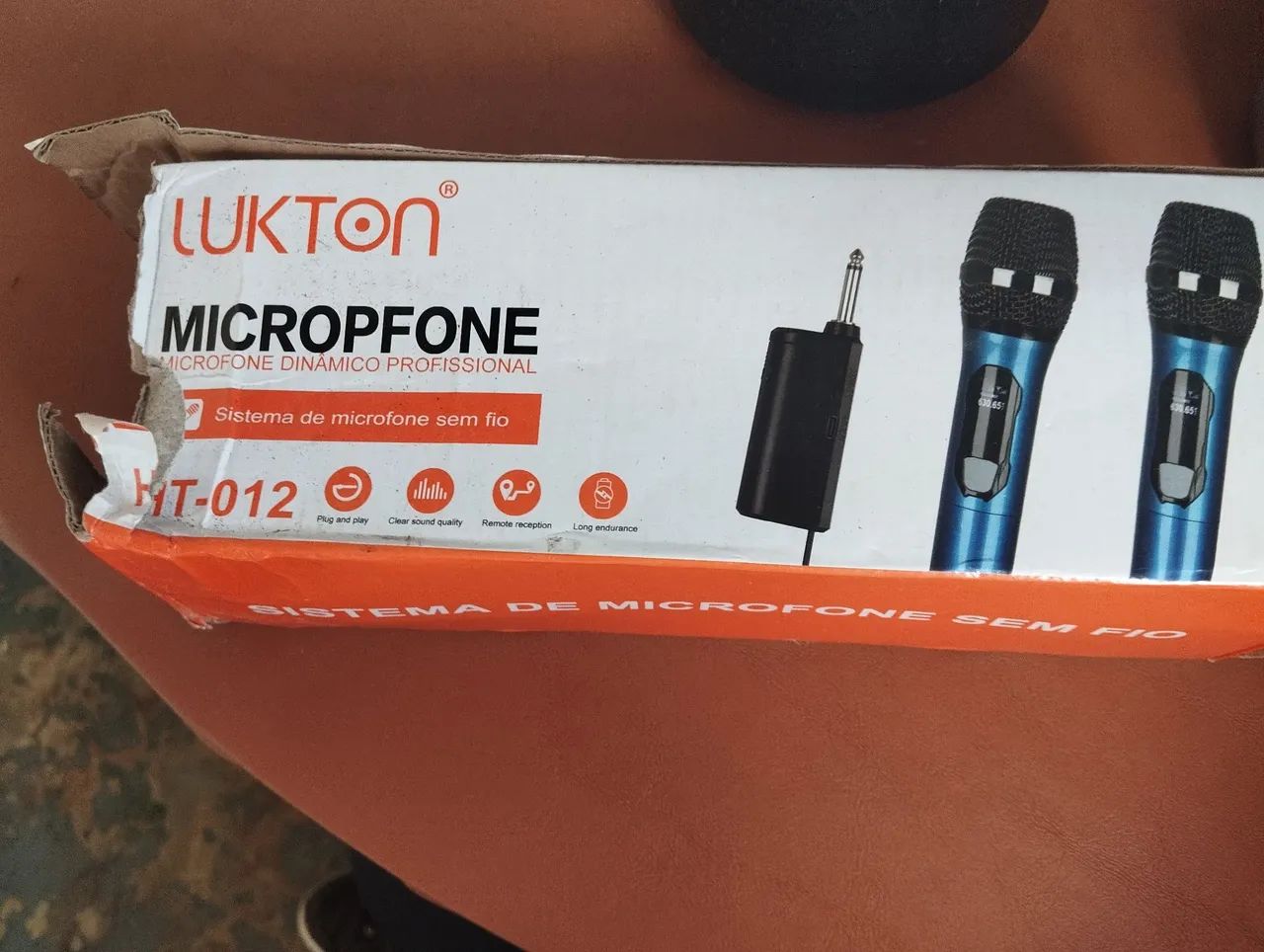 Vende-se 2 microfone pra karaokê  - Foto 2