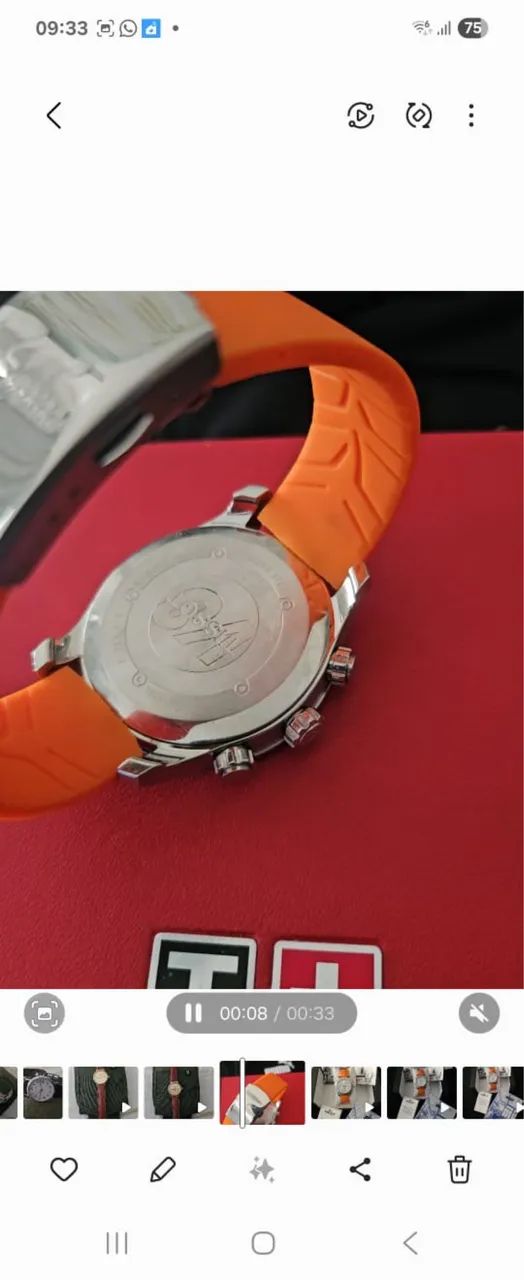 Relógio Tissot 100 por cento original R$1800 - Foto 2