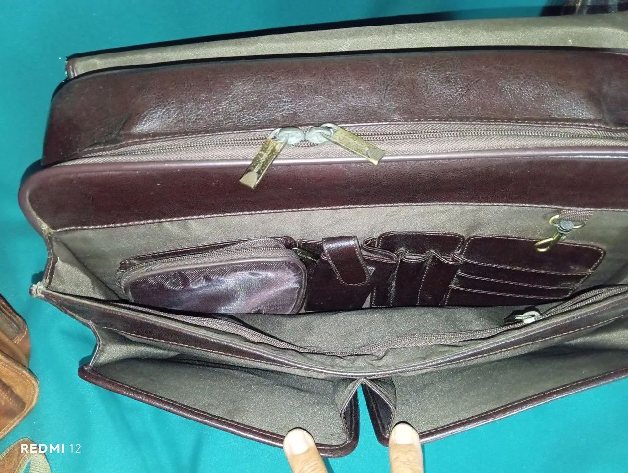 Pasta executiva samsonite couro legítimo  - Foto 4