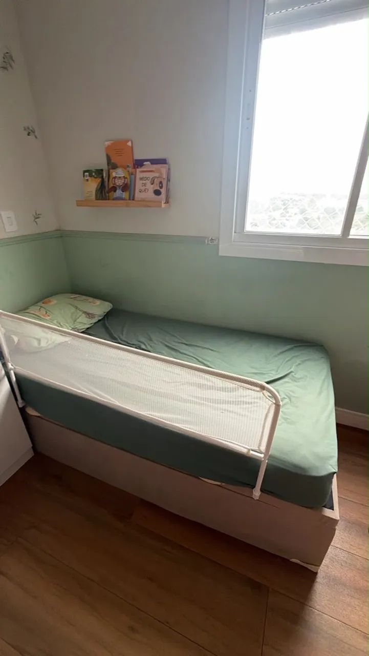 Cama solteiro box baú e colchão  - Foto 2