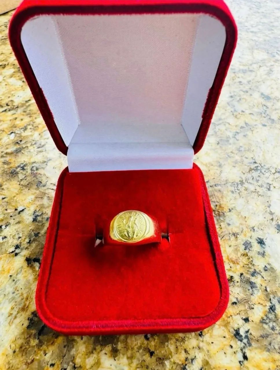 anel ouro 18k são Bento  - Foto 3